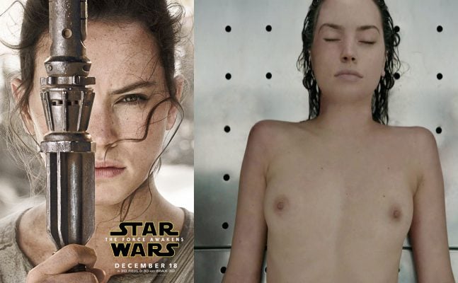 Daisy Ridley topless