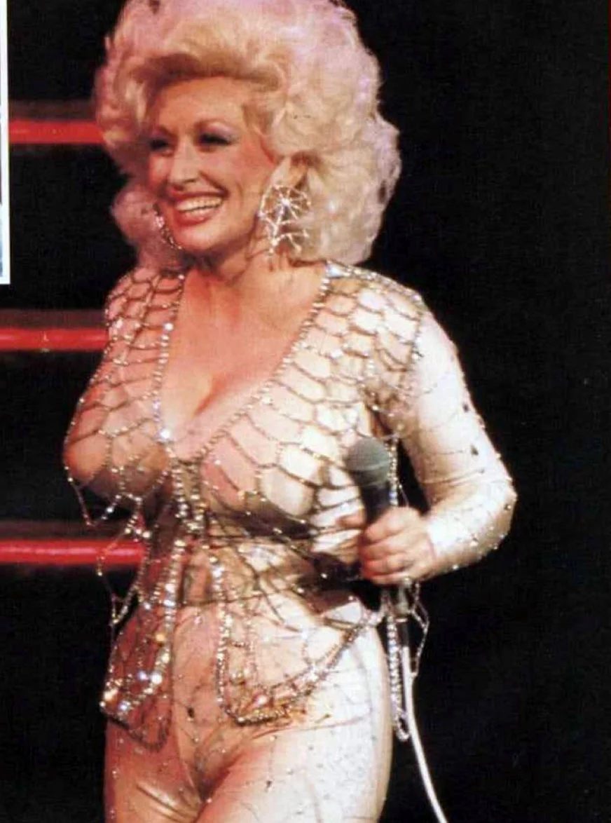 Dolly Parton Dress and Cleavage Boobs Picture 12.webp