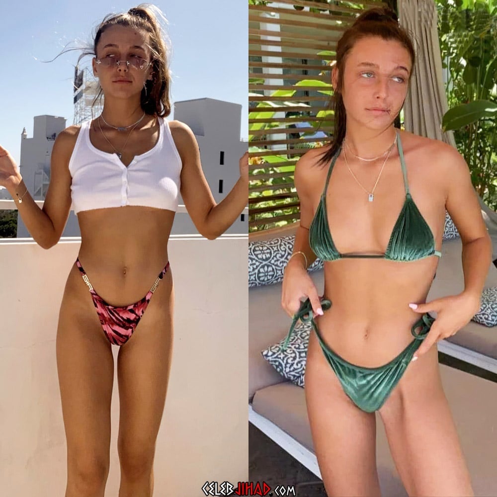 Emma Chamberlain Bikini Body and Tits 4